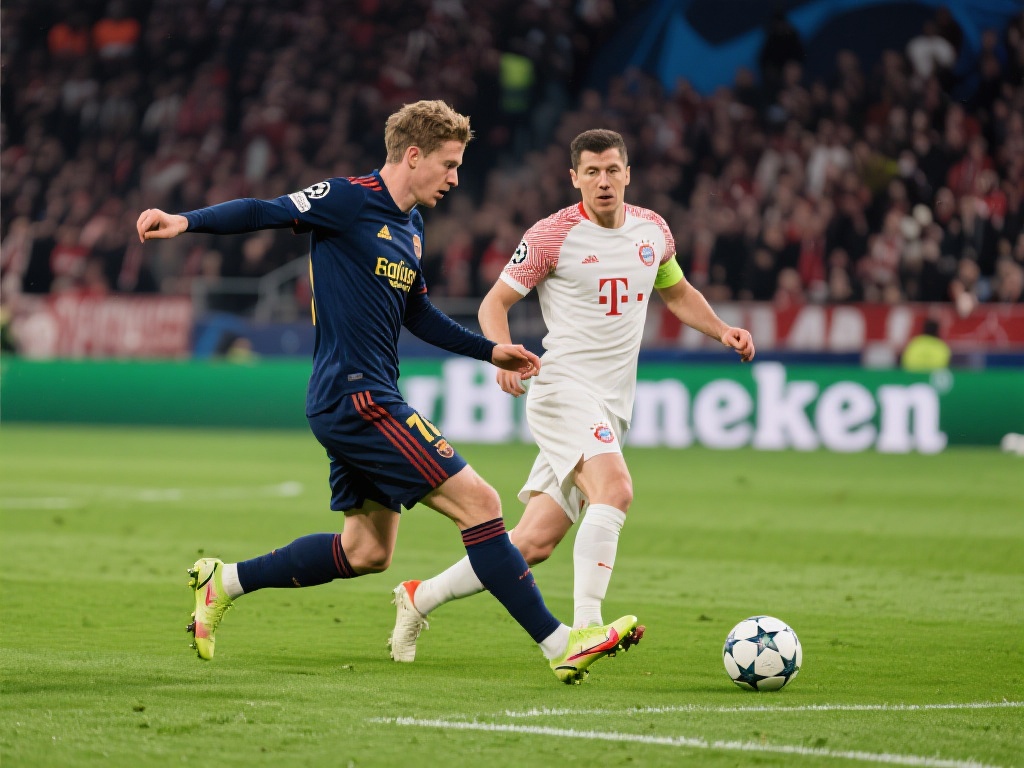 在绿茵场上，一次绝妙的斜线直塞、一记贴地